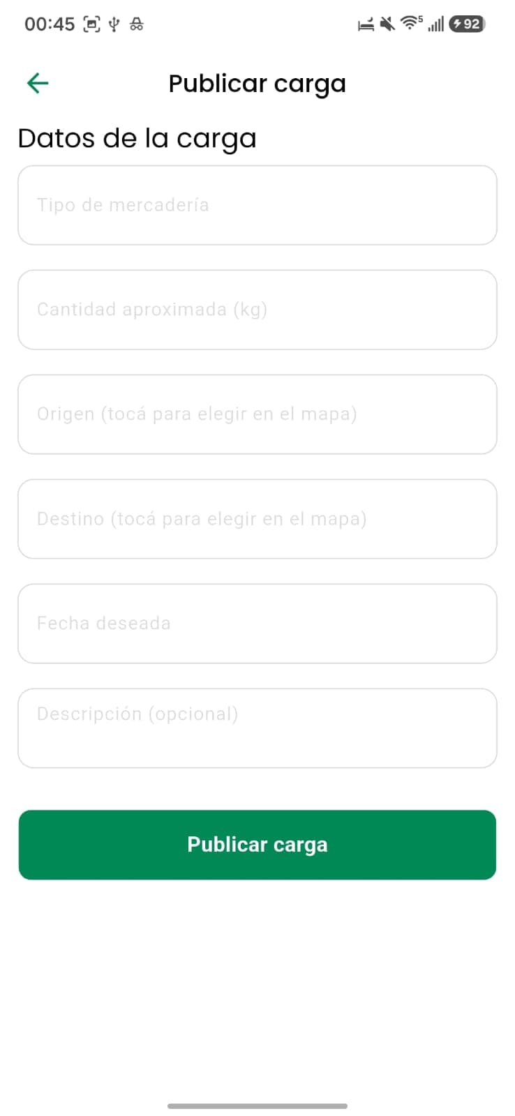 CampoLink — Marketplace de Fletes Agropecuarios